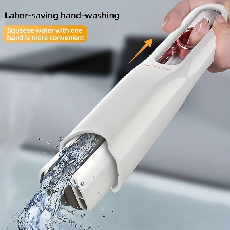 New Portable Self-Squeeze Mini Mop – Absorbent, Multi-Purpose Tool