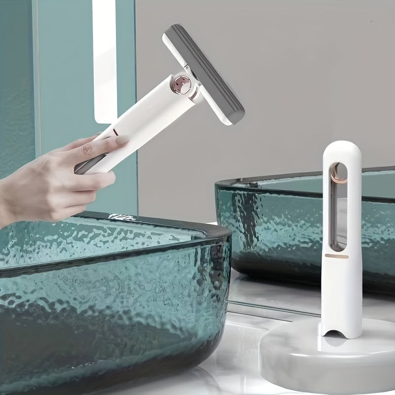 New Portable Self-Squeeze Mini Mop – Absorbent, Multi-Purpose Tool