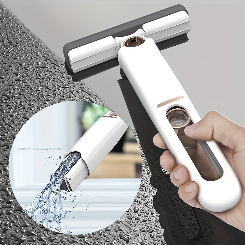 New Portable Self-Squeeze Mini Mop – Absorbent, Multi-Purpose Tool