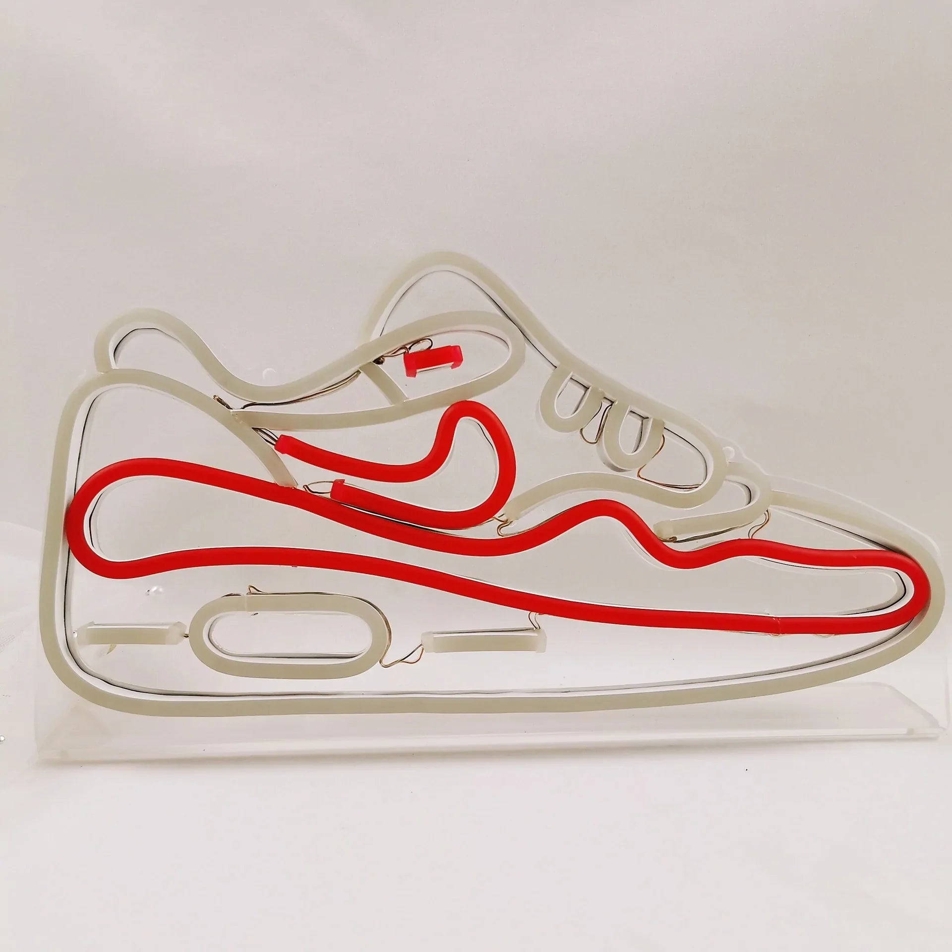 Trendy Sporty Neon Shoe Light Sign
